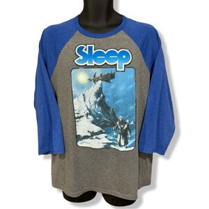 Sleep 3/4 Sleeve Band T-Shirt